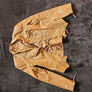 Blank nyc vegan leather jacket S